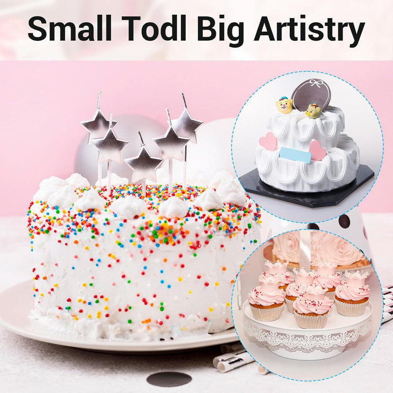 9 PCS Reusable Piping Bag Tips Set Stainless Steel Ruffle Large Cake Decor gallery