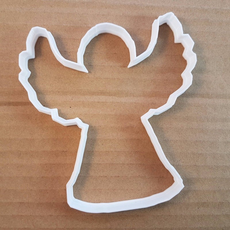 Angel Holy Wings Xmas Shape Cookie Cutter Dough Biscuit Pastry Fondant Sharp gallery
