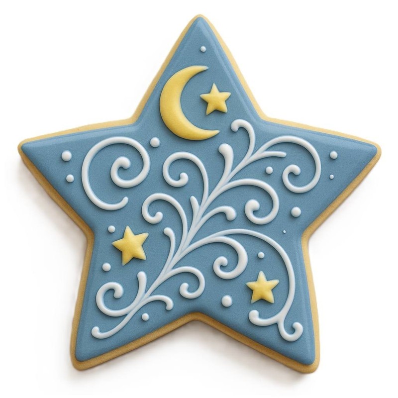 1 Dozen 12 Large 4.5'' Star Cookie Cutter Metal Made in the USA gallery