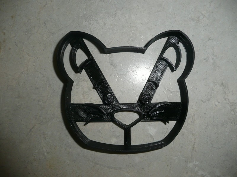 BINX BLACK CAT FACE HOCUS POCUS HALLOWEEN MOVIE COOKIE CUTTER USA PR3888 gallery