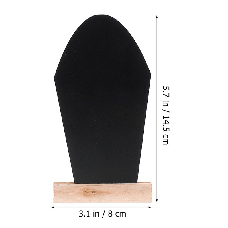 4pcs easel chalkboard Coffin Table Number Small Tabletop Chalk Boards gallery