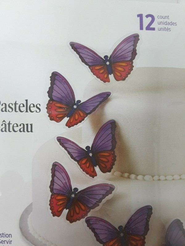 Butterfly Cake Topper Picks Cupcake Party Cakes (12) from Wilton Fanciful Picks gallery