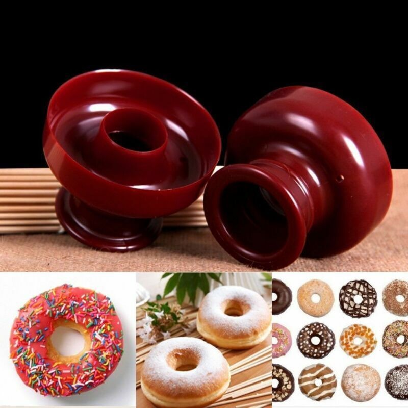 Diy Mold Mould Tool Maker Pastry Pudding Cake Decor Cookies Cutter 3 Shape Donut