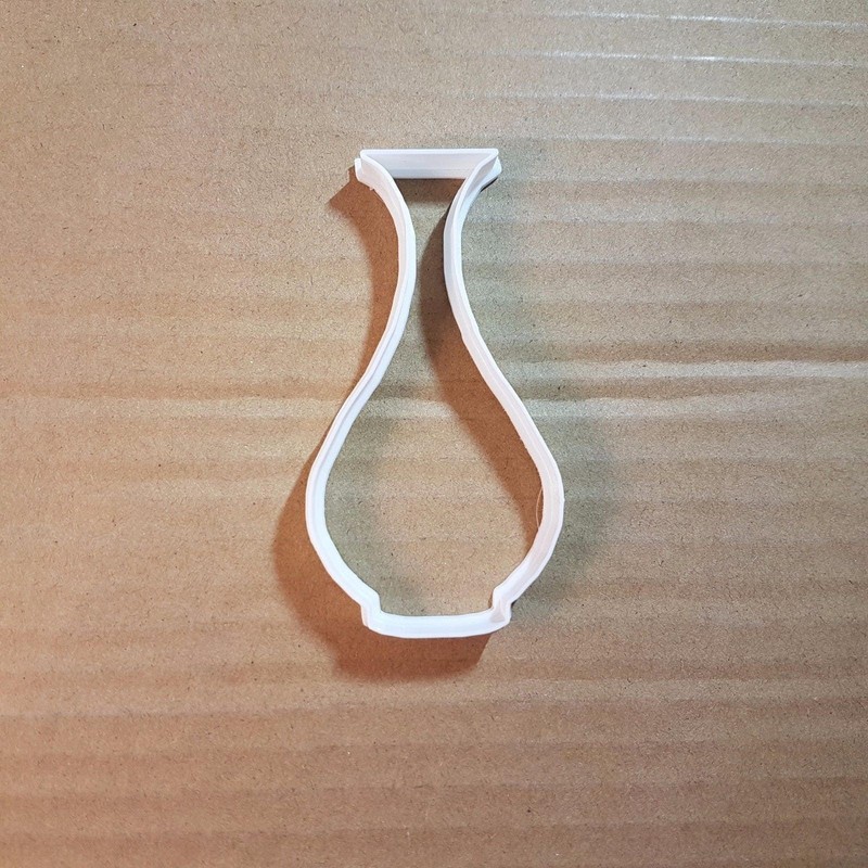 Vase Pottery Flower Urn Shape Cookie Cutter Dough Biscuit Pastry Fondant Sharp gallery