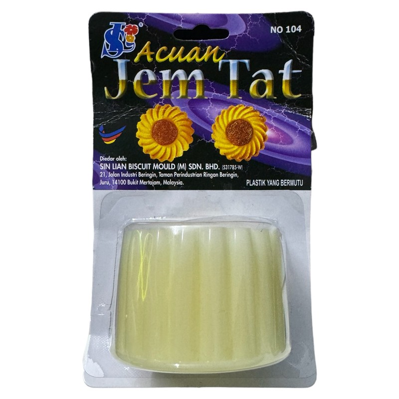 4 x Pineapple Tart Jam Marmalade Thumbprint Linzer Cookies Malaysian Cutter Mold