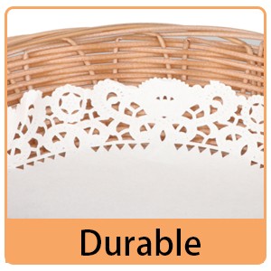 12 Pcs Round Small Plastic Bread Basket, Wier Basket for Serving 7x7x3 gallery