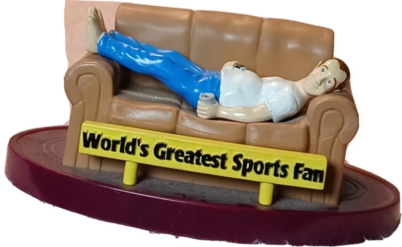 Vintage World’s greatest sports fan figure 2003 decoPac