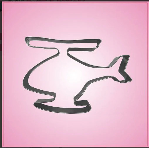 STAINLESS STEEL HELICOPTER COOKIE CUTTER