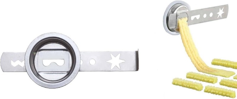 Versatile Churros Dough Maker - Stainless Steel Biscuit Attachment for Mincers gallery
