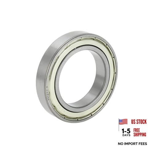 6012ZZ & Deep Groove Ball Bearings P0 60x95x18mm Lubricated 60*95*18mm silver
