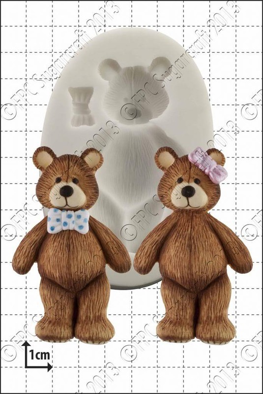 Silicone mould Teddy Food Use FPC Sugarcraft