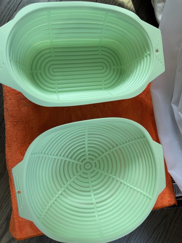 Sourdough Bread Starter Kit with Proofing Basket. gallery