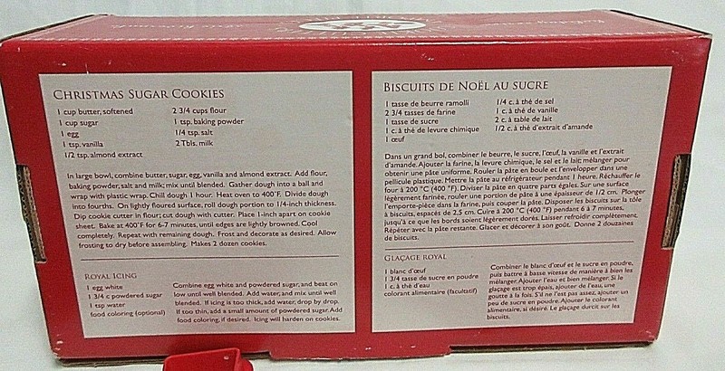 6 Nordic Ware 3D Stand-Up Christmas Cookie Cutters Snowman Star Deer Bell etc gallery