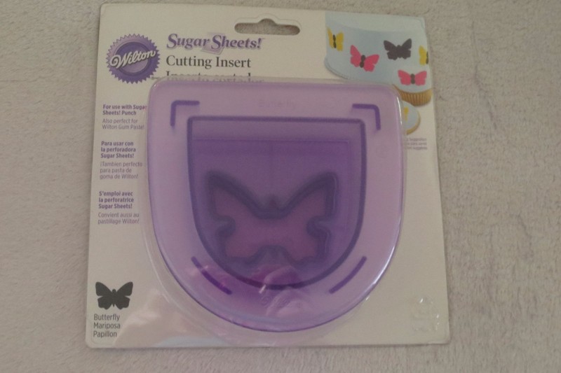 Wilton Sugar Sheet Cutter Insert Butterfly Cake Tool New gallery