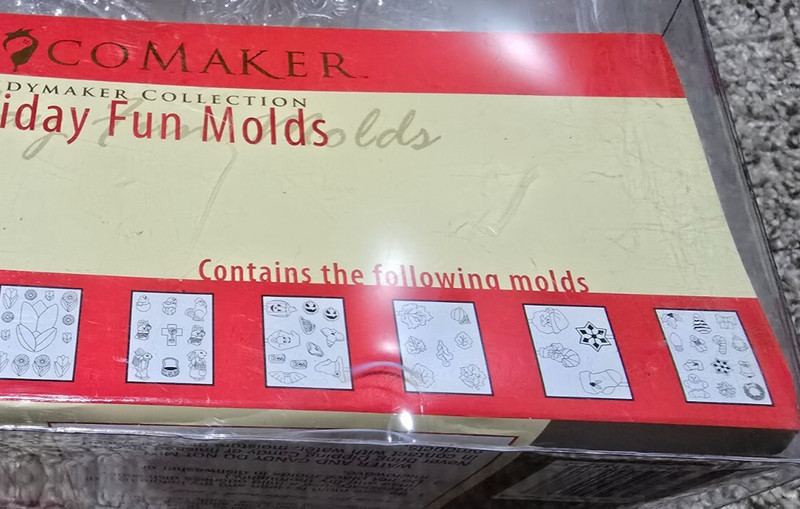 Brand New 2005 ChocoMaker Holiday Fun Molds Set Candymaker Collection gallery