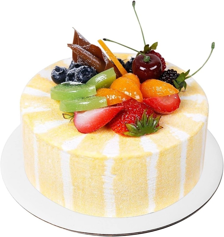 25-Pack of 12" Grease-Resistant Round Cake Boards - Perfect for Any Occasion gallery