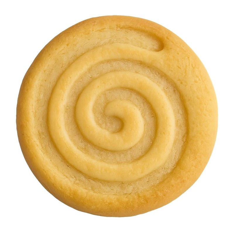 Spiral Swirl Cookie Cutter & Stamp 4×4″ for Baking Fondant Clay Embosser Gifts