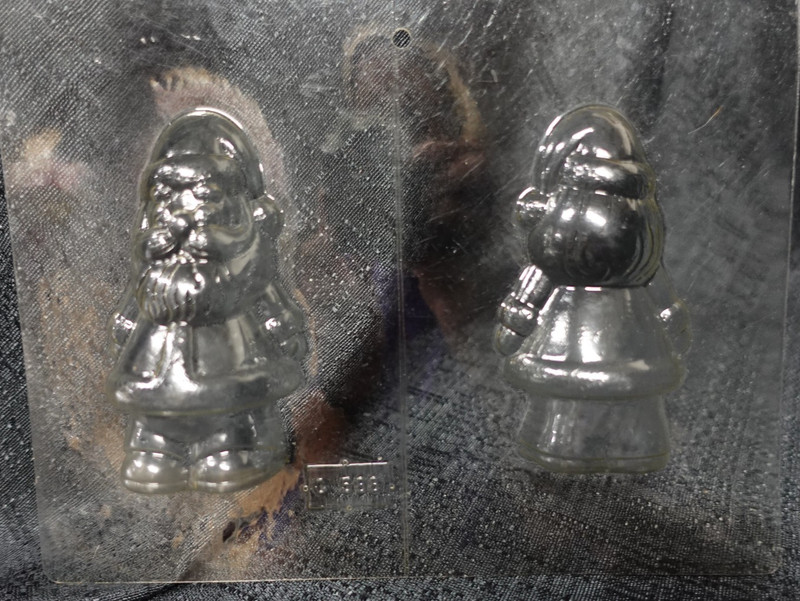 Christmas Santa Claus 3D Candy Mold / C588