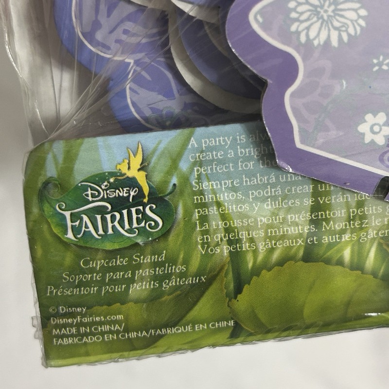 Wilton Disney Fairies Tinker Bell Cupcake Stand Kit Holds 24 Cupcakes NEW! gallery