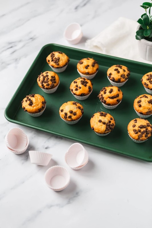 Reusable Silicone Baking Cups, Non-Toxic, BPA Free, Dishwasher Safe, Mini, 24... gallery