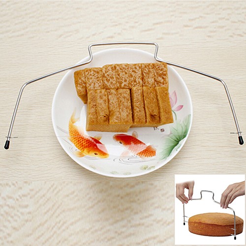 Adjustable Wire Cake Slicer Cutter Leveller Decorating Bread Wire Decor ToolY“iy gallery