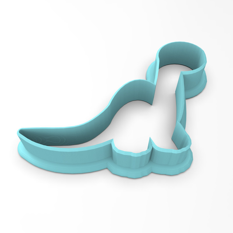 Brontosaurus Bones Cookie Cutter & Stamp | Dino Dinosaur Jurrasic Bone Dig Bday gallery