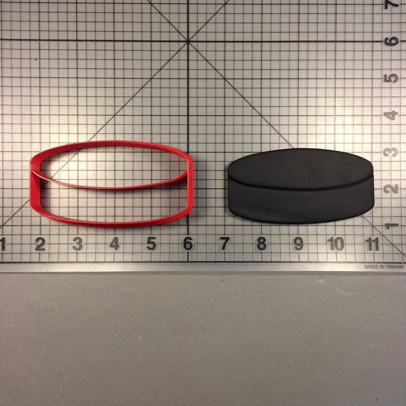 Hockey Puck 100 Cookie Cutter