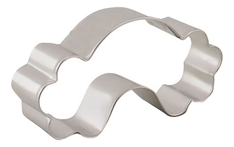 Rainbow with Clouds Cookie Cutter, Ann Clark, Tin Plated Steel, 4 Inches