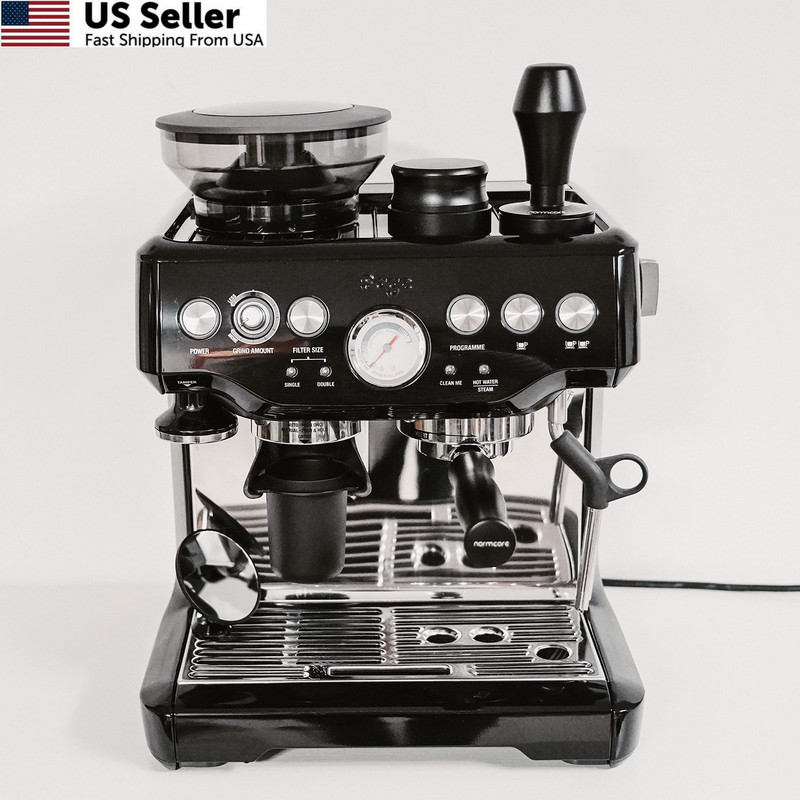 V4 Coffee Tamper 53.3mm Spring-Loaded Espresso Tamper with 3 Springs Stand Black gallery