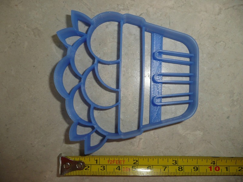 BLUEBERRY BASKET BERRY PICKING SUMMER DETAILED COOKIE CUTTER MADE IN USA PR4816 gallery