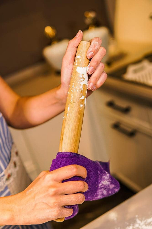 Classic French Rolling Pins Bamboo Wooden Rolling Pin for Baking Pizza Dough Pie gallery