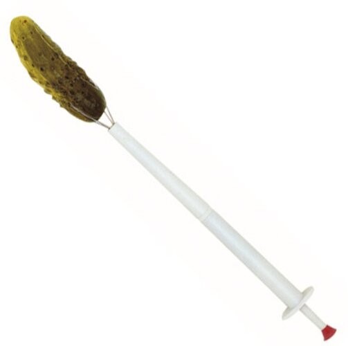 Norpro Stainless Steel and Plastic Deluxe Pickle Pincher, 8-Inches, White gallery