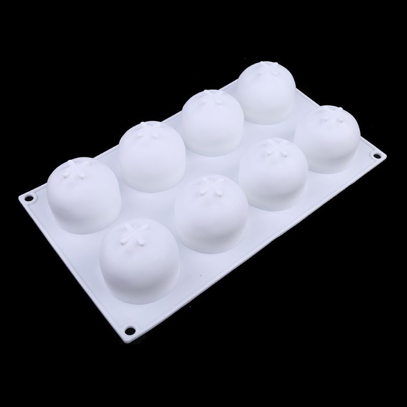 Cake Molds 8 Cups Non-stick Muffin Pan Baking Pan Quick Release Orange Shaped gallery