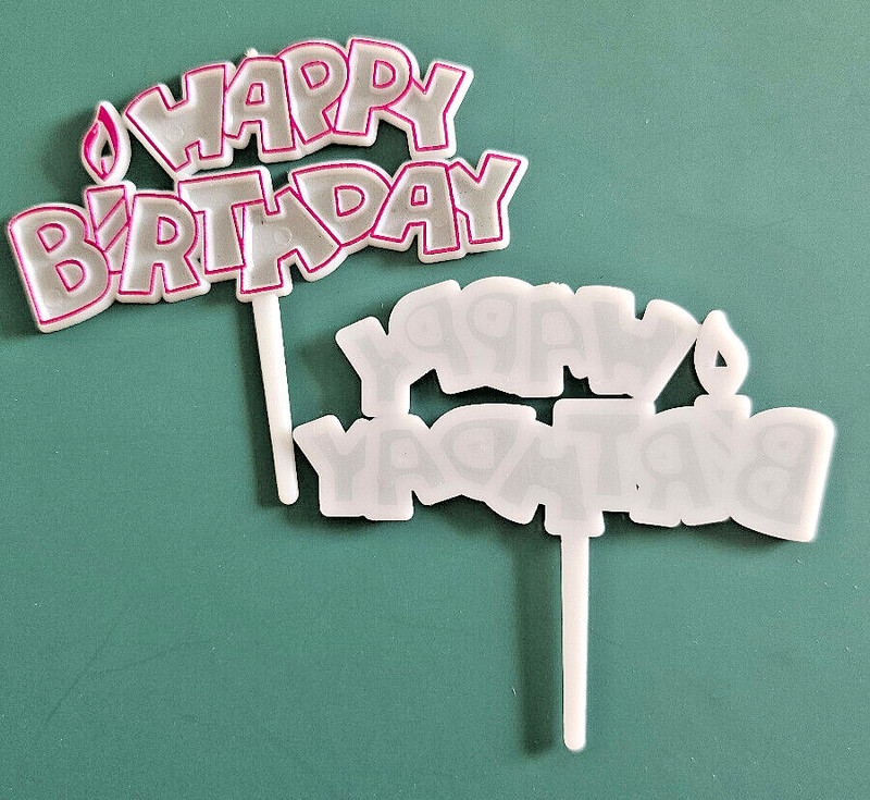 Happy birthday cake topper 10pcs in a pack gallery