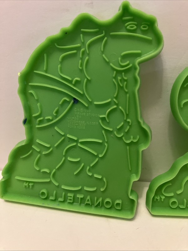Wilton Teenage Mutant Ninja Turtles Cookie Cutters Vintage 1990 with Names gallery
