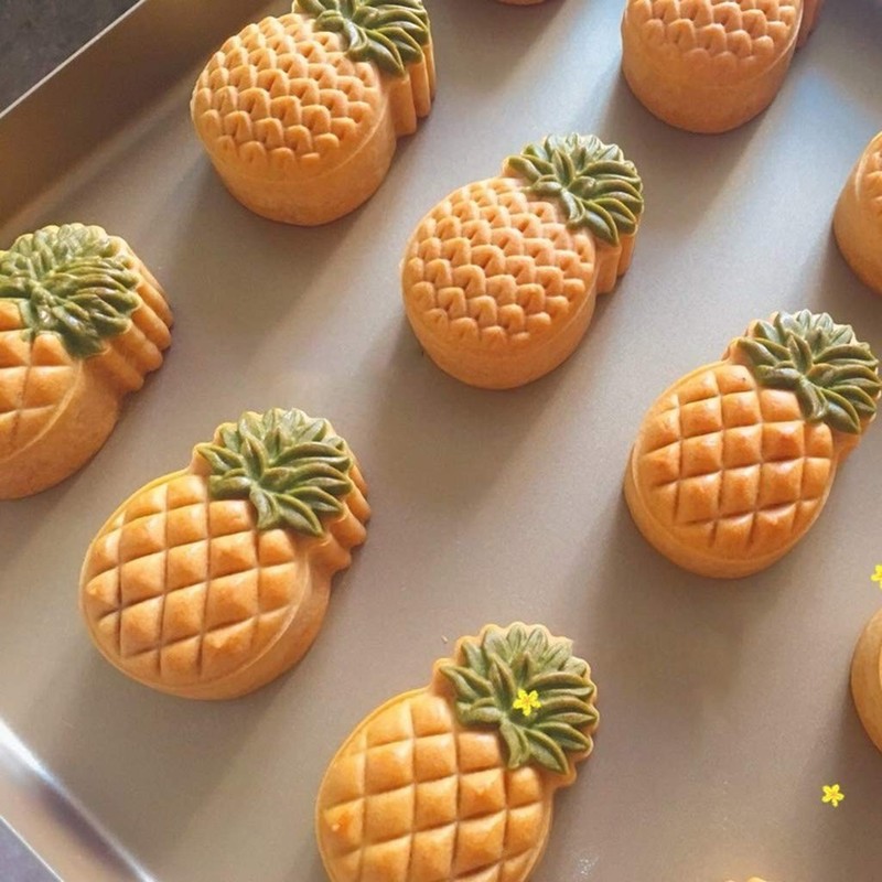 Fruit Pineapple Cookie Cutter Stainless Steel Cutters Mold Fondant Pastry Bis... gallery