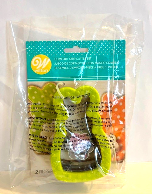 Bunny with flower or cottontail shape Comfort Grip Cookie Cutter Wilton Easter gallery