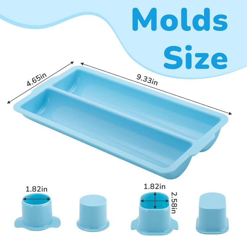 Cake Pop Mold Set with Tray, Round Cake Pop Cutter and Pusher, Large Capacity Tw gallery