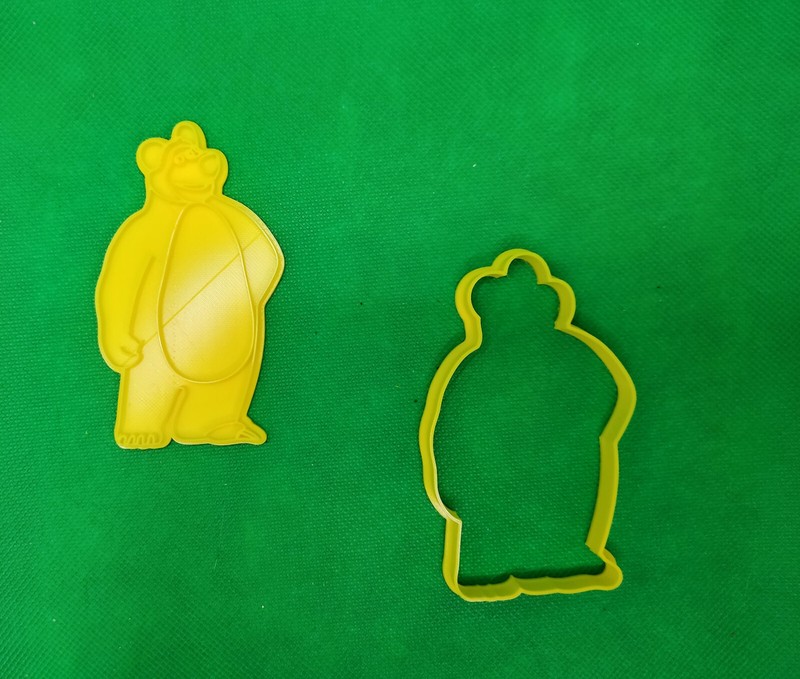 Masha & the Bear Cookie Cutter Cookie Molds & Molds gallery