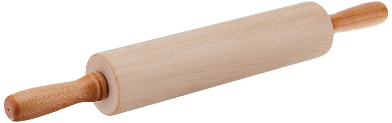 12-Inch-by-2-3/4-Inch Maple Wood Medium Rolling Pin