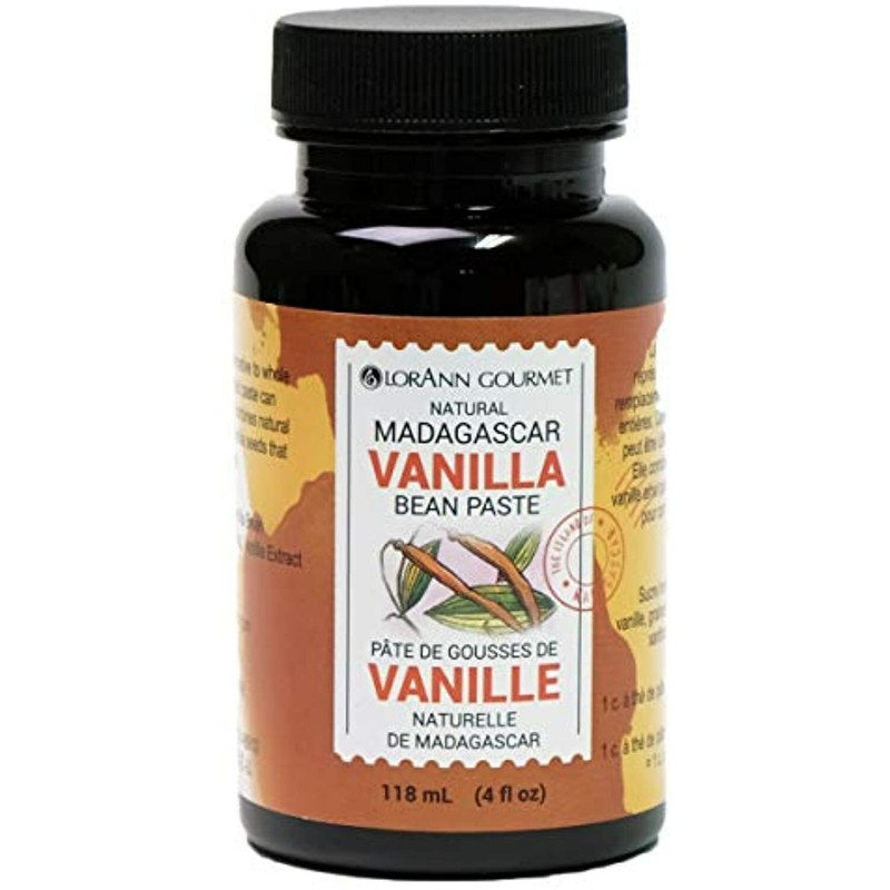 LorAnn Madagascar Vanilla Bean Paste, 4 ounce