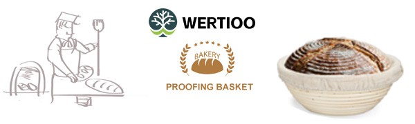 Banneton Bread Proofing Basket Set of 2, 9 Inch Round Sourdough Proofing gallery