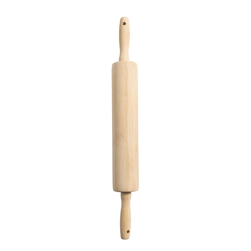 Classic Bamboo Rolling Pin, 18.3″ x 2.16″, Bamboo Color