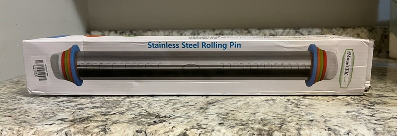 Rolling Pins with Adjustable Discs 2mm/3mm/6mm/10mm 4 Sets StainlessSteel Baking gallery