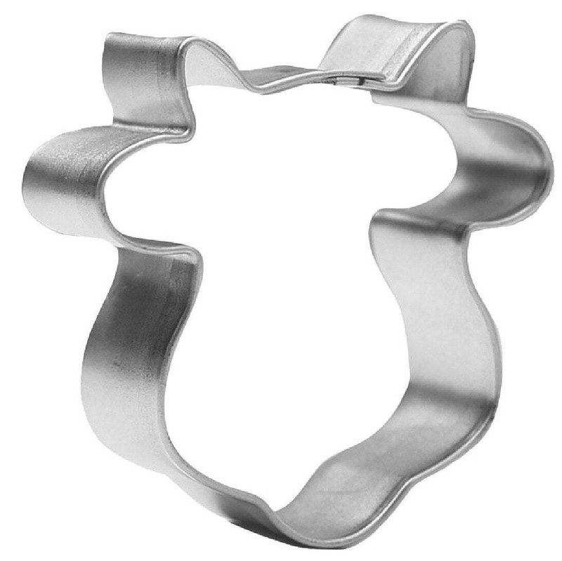 Mini Cow Head Face Cookie Cutter 1.5” Metal Birthday Animal Made in the USA