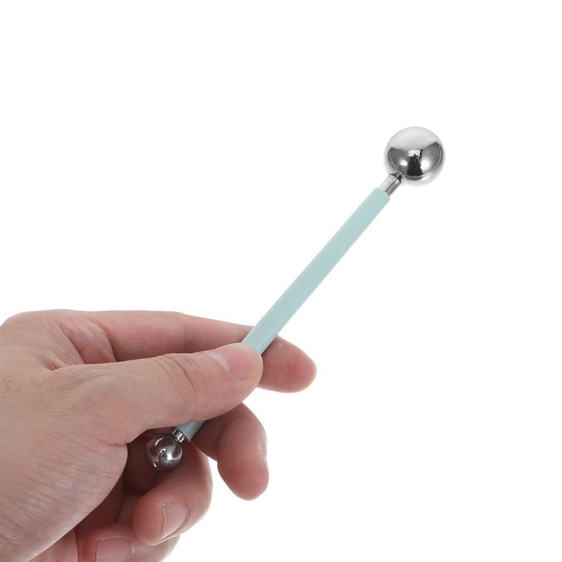 8pcs Metal Ball Fondant Dotting Tool - Double-Ended Modeling Stylus - Flower gallery