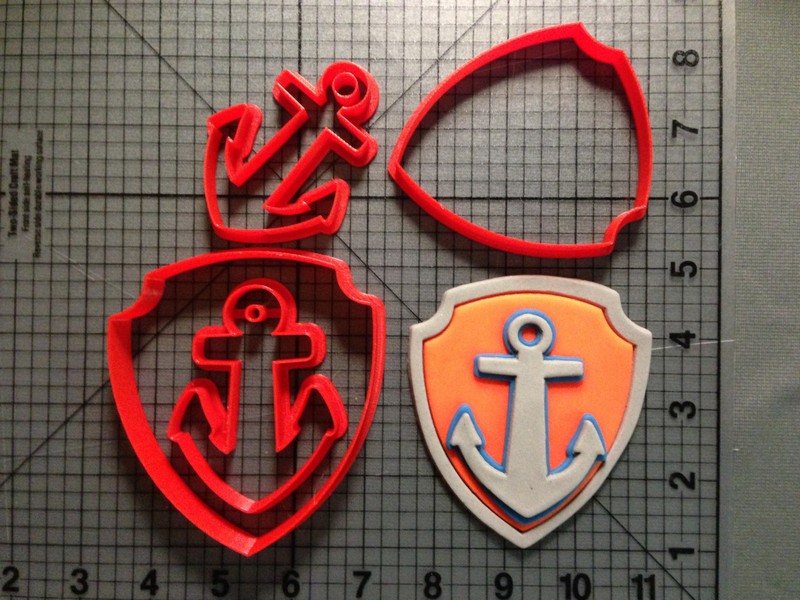 Paw Cartoon 113 Cookie Cutter Set
