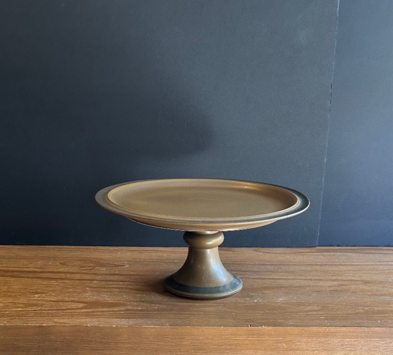 Modern Oeslauer German Goebel Schwarzwald Pedestal Cake Stand 12 1/2" ceramic gallery