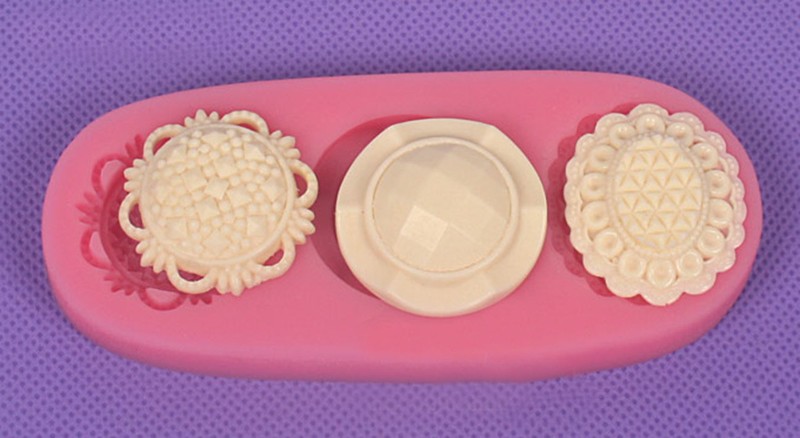 Silicone Cake Mold Decorating Lace Impression Mat Baking Tool gallery
