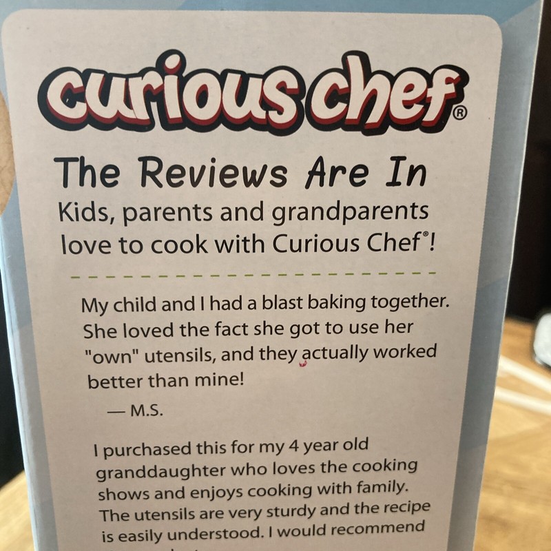 Curious Chef TCC50106 - 6 piece Cookie Kit, Brand New In Box. For Kids. gallery